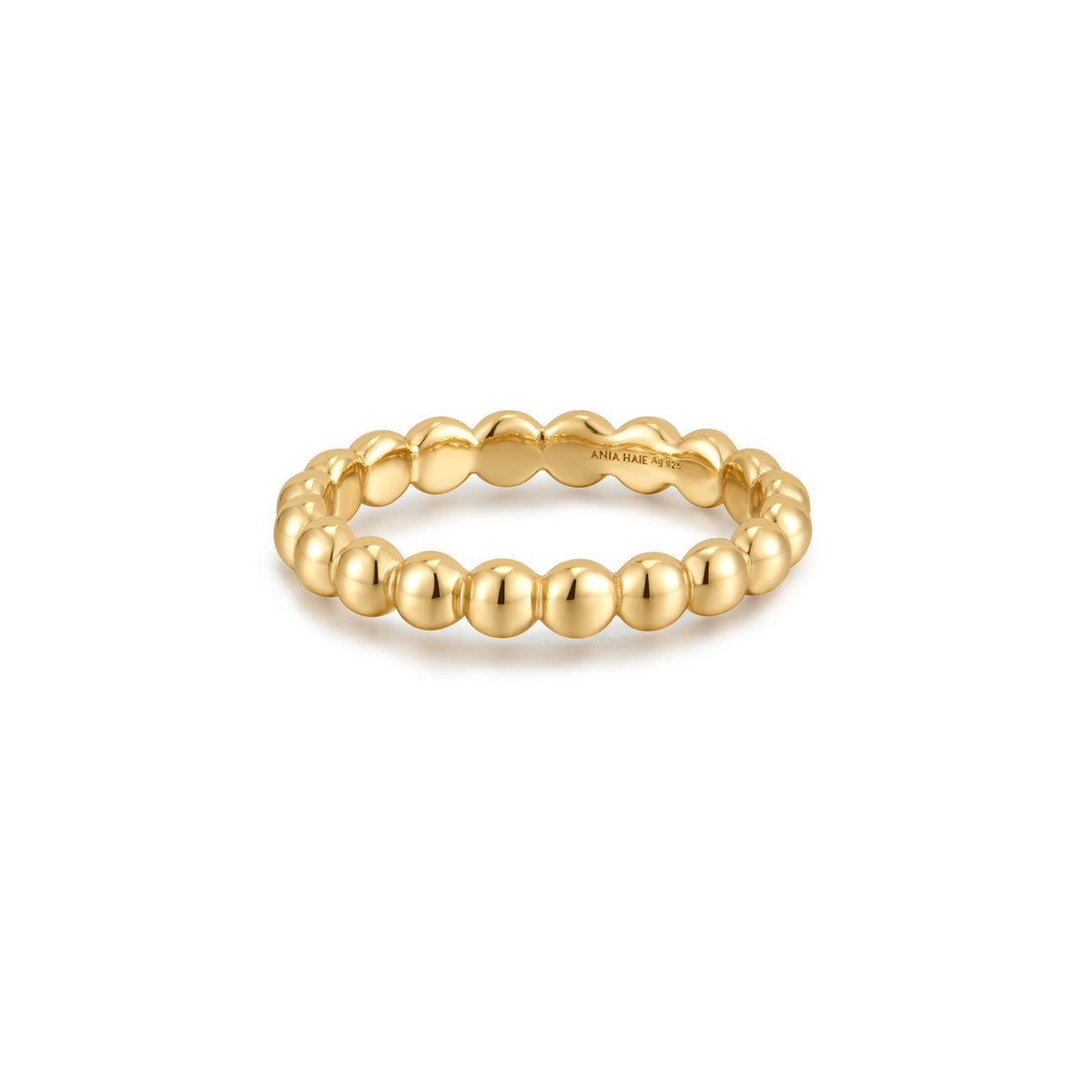ania haie Gold Round Dome Band