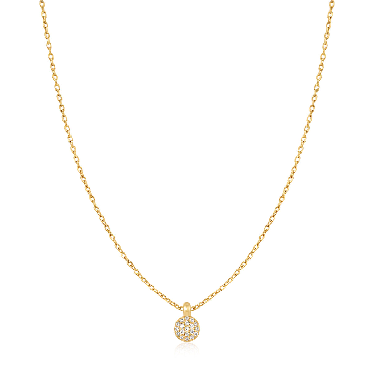 ania haie Gold Sphere Pavé Necklace