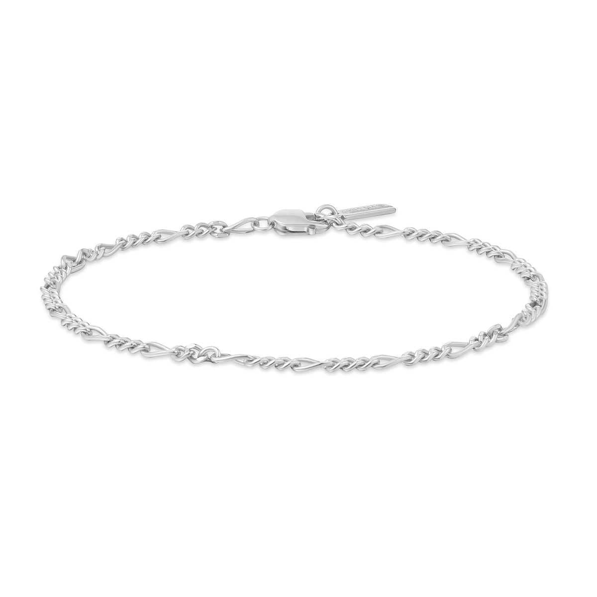 ania haie Silver Filia Curb Chain Bracelet