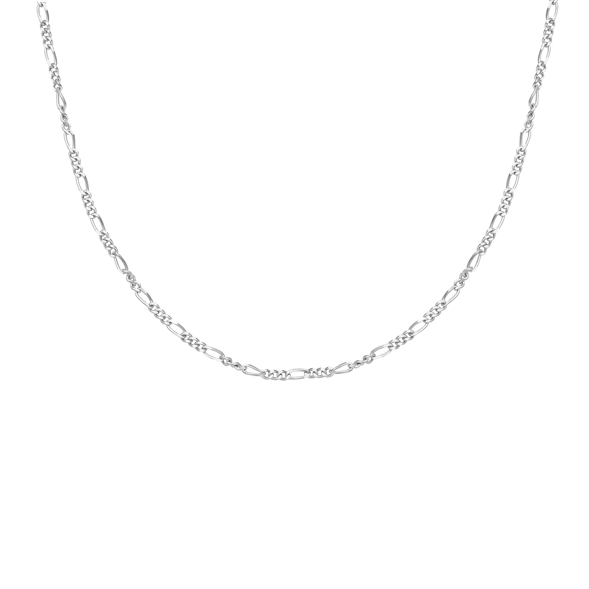 ania haie Silver Filia Curb Chain Necklace