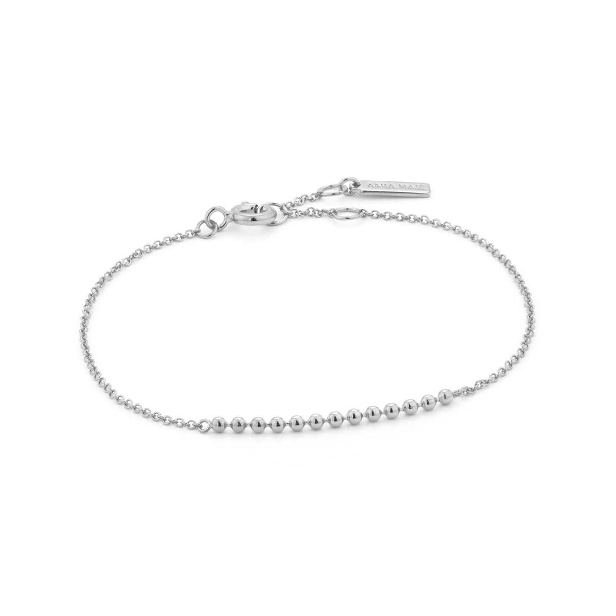 ania haie Silver Modern Multiple Balls Bracelet