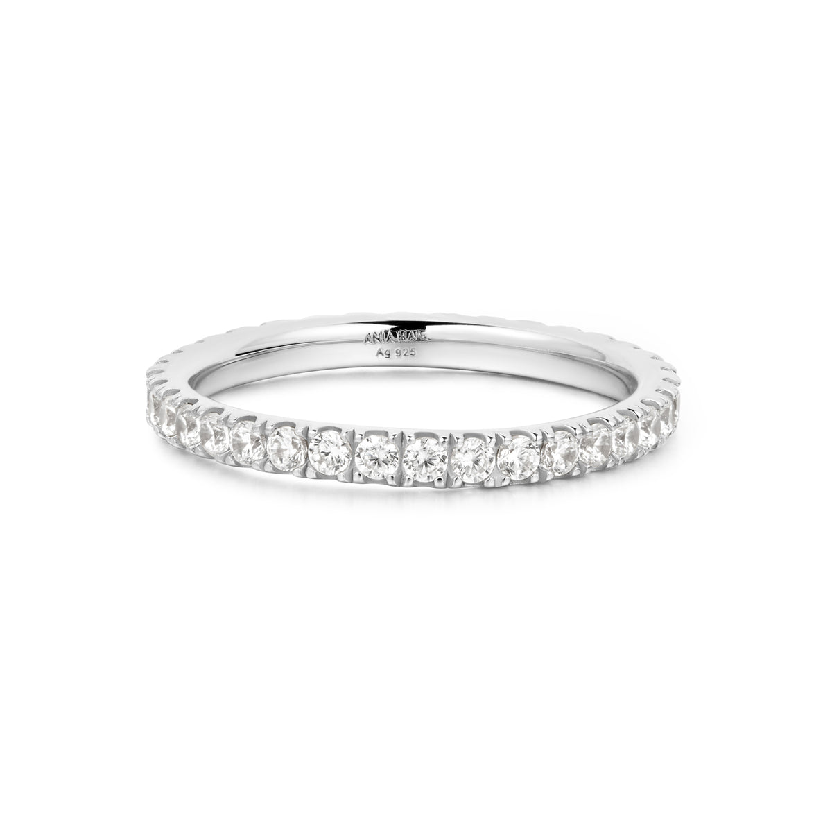 ania haie Silver Pavé Ring