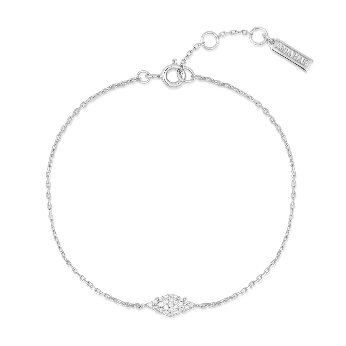 Ania Haie Silver Pavé Sparkle Bracelet