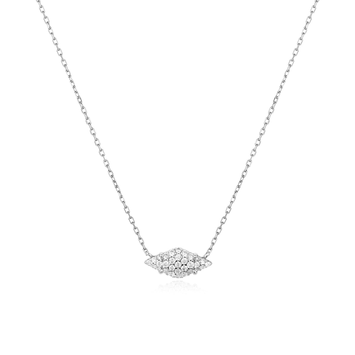 ania haie Silver Pavé Sparkle Necklace