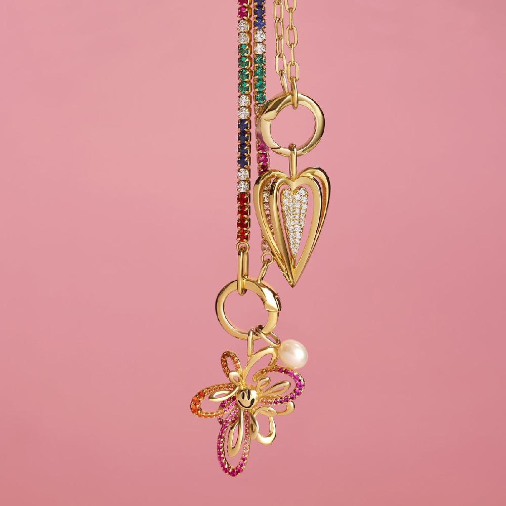 Ania Haie Gold Mini Link Charm Chain Connector Necklace