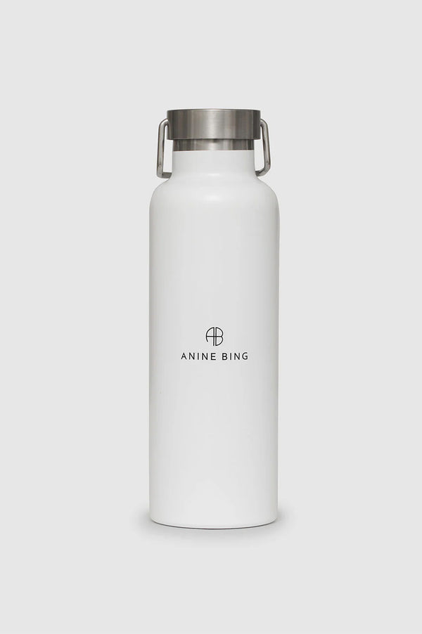 anissa kermiche AB Water Bottle - White