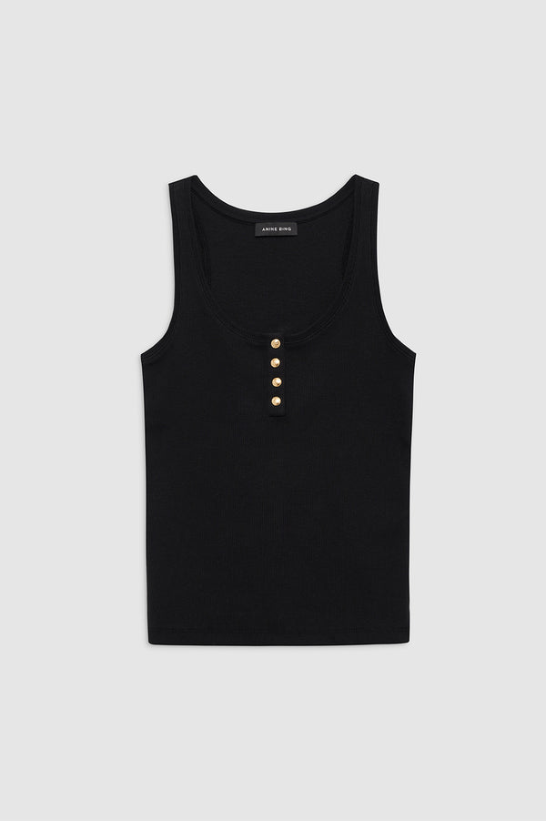 Anissa Kermiche Alessia Tank - Black