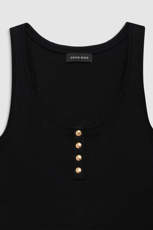 Anissa Kermiche Alessia Tank - Black