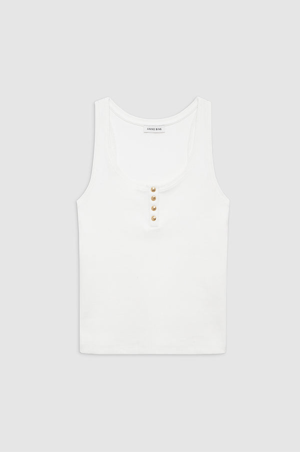 Anissa Kermiche Alessia Tank - Ivory