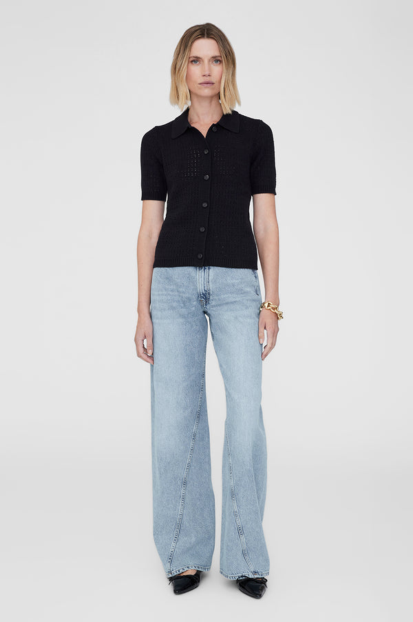 anissa kermiche Alexis Sweater - Black