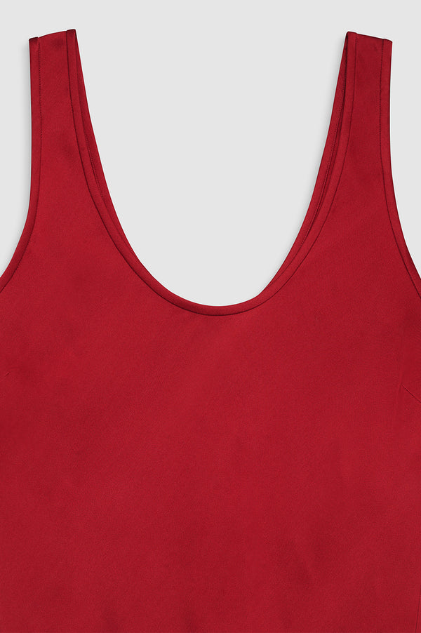 Anissa Kermiche Alison Dress - Scarlet Red