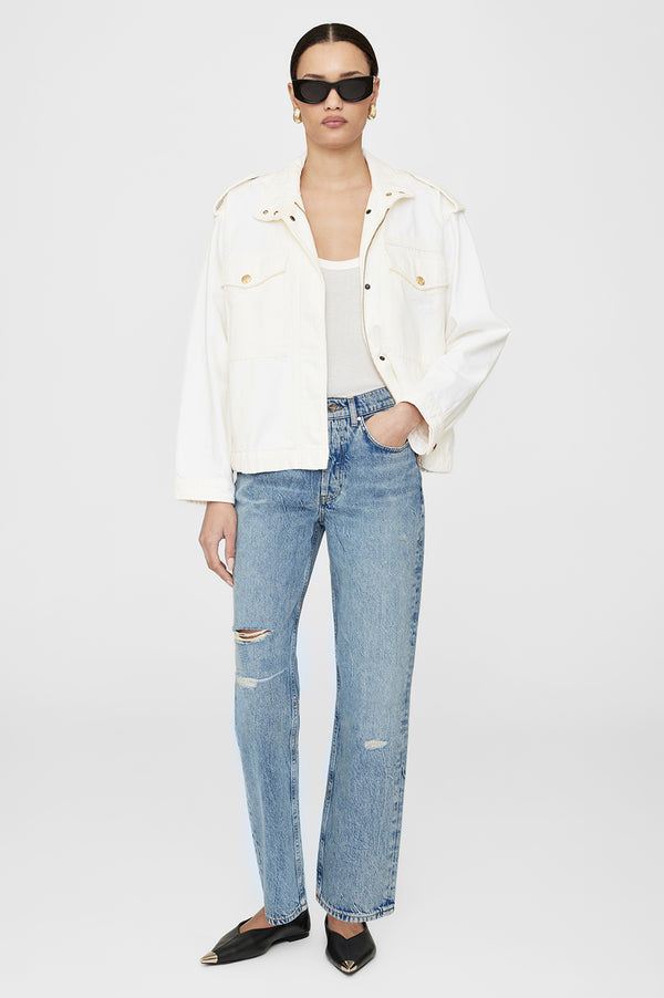 anissa kermiche Audrey Jacket - Ivory