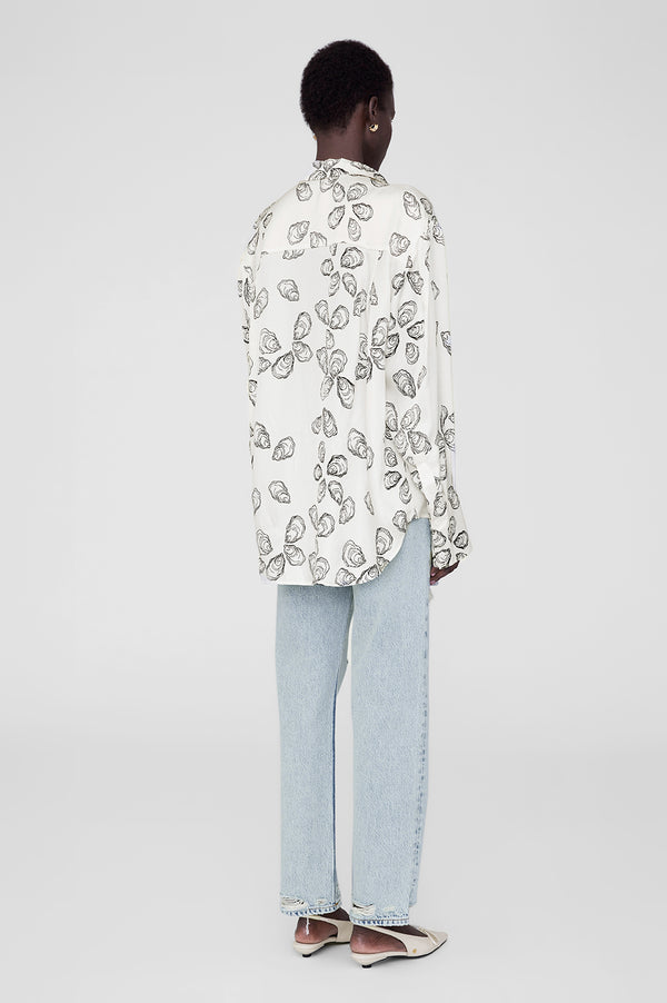 Anissa Kermiche Avalon Shirt - Bone Oyster