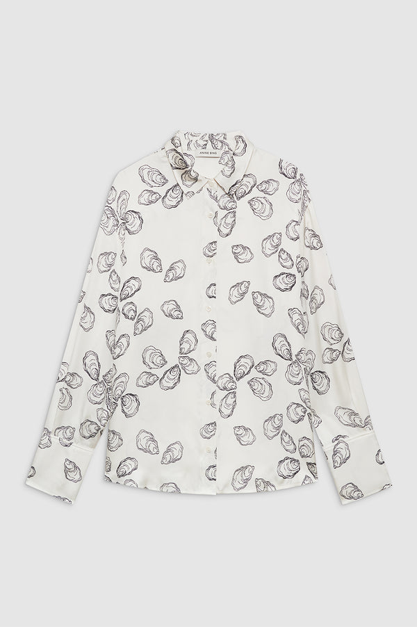 Anissa Kermiche Avalon Shirt - Bone Oyster