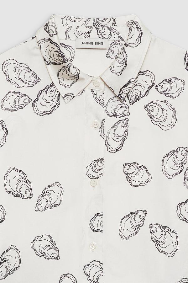 Anissa Kermiche Avalon Shirt - Bone Oyster