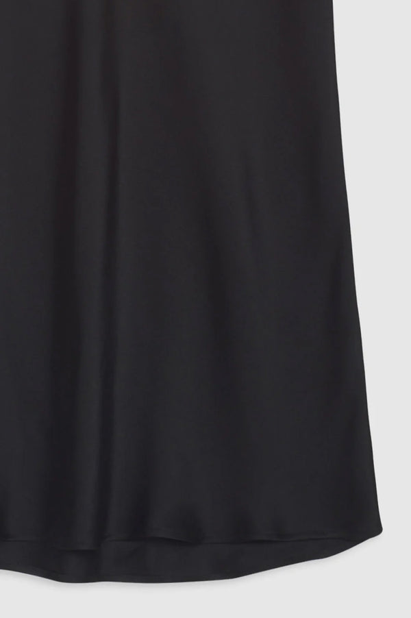Anissa Kermiche Bar Silk Skirt - Black