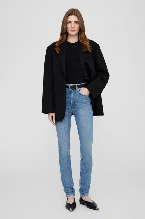 anissa kermiche Beck Jean - Enamel Blue