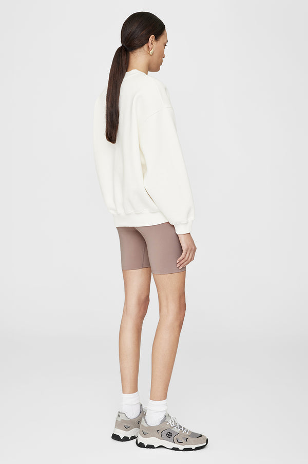 Anissa Kermiche Blake Biker Short - Washed Iron