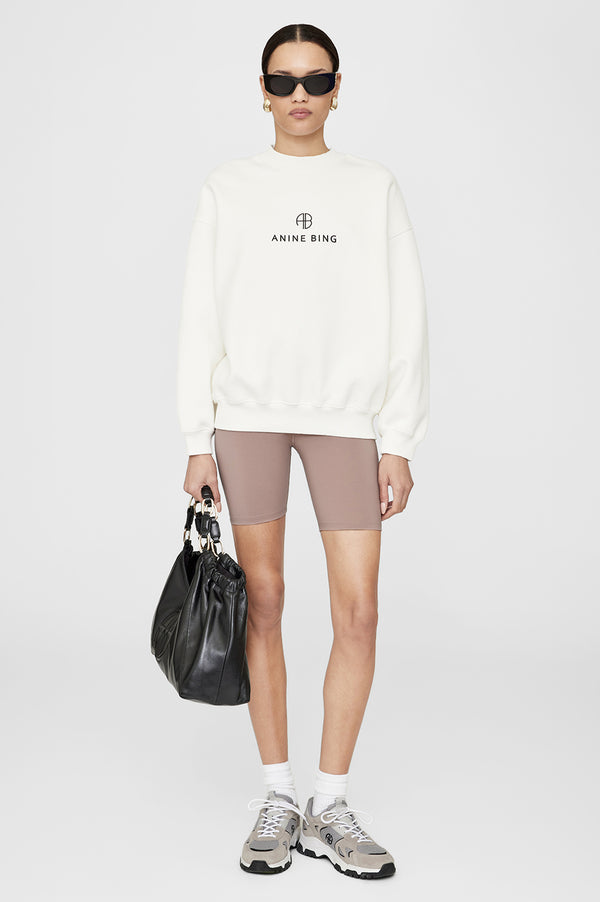 anissa kermiche Blake Biker Short - Washed Iron