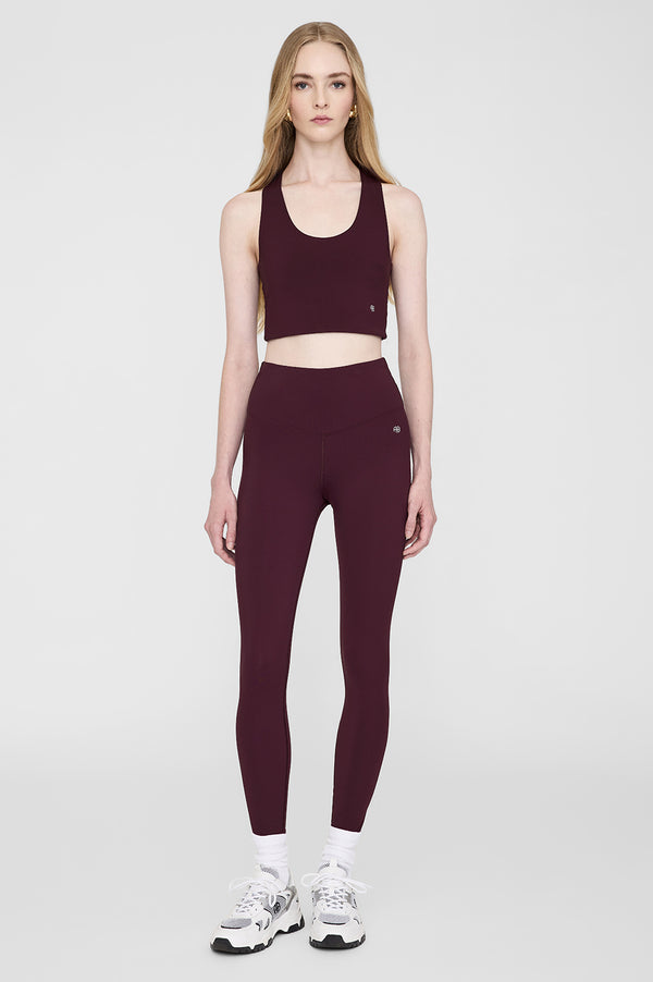 anissa kermiche Blake Legging - Bordeaux