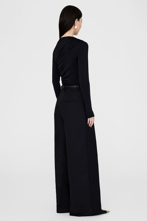 Anissa Kermiche Bray Top - Black