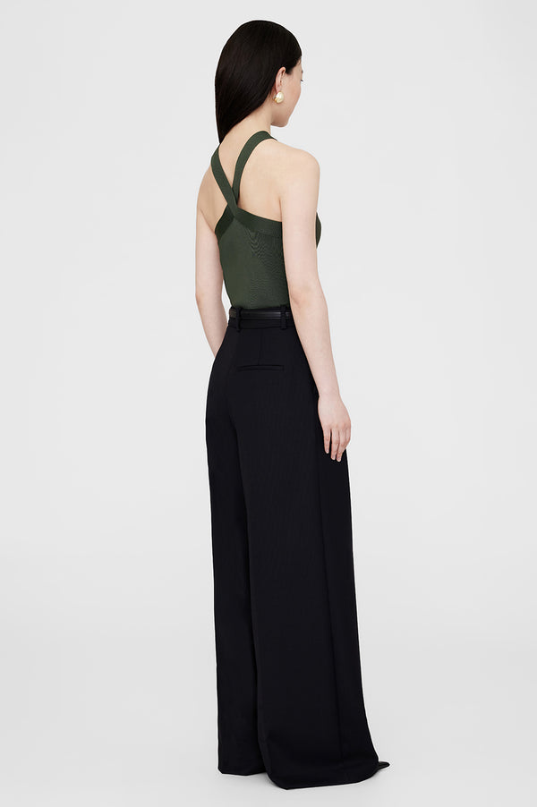 Anissa Kermiche Brea Top - Dark Olive