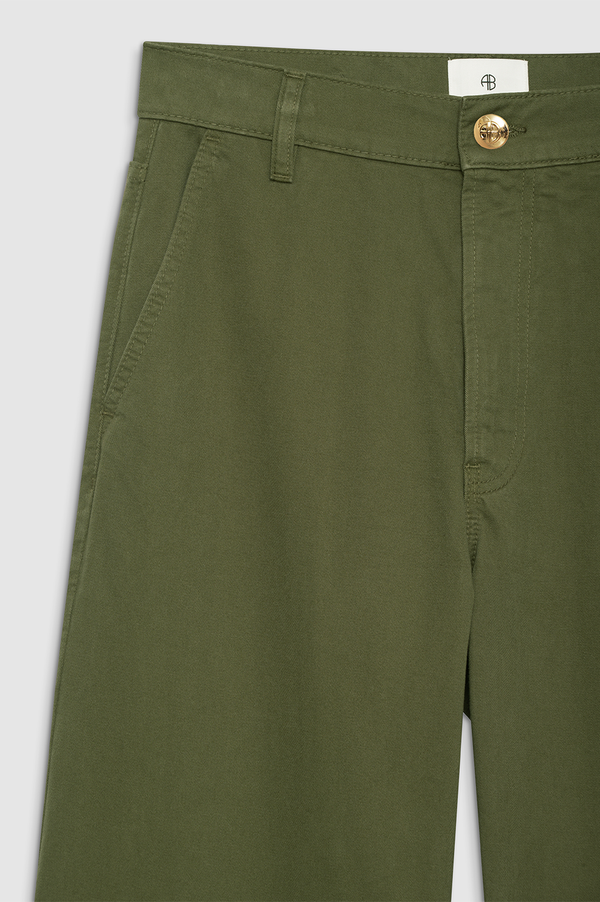Anissa Kermiche Briley Pant - Army Green