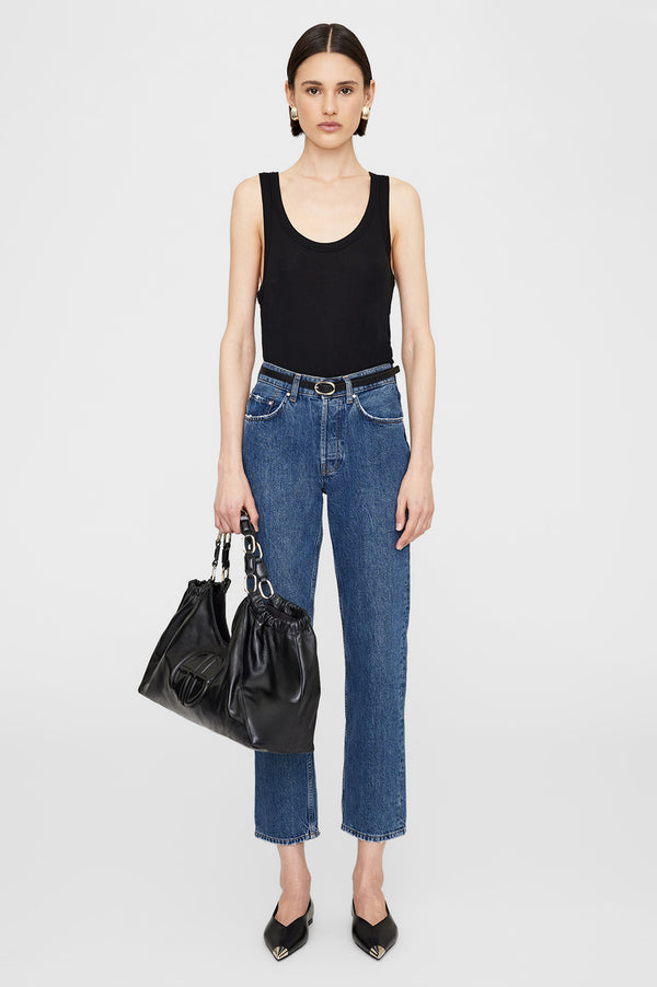 anissa kermiche Brine Tank - Black Cashmere Blend