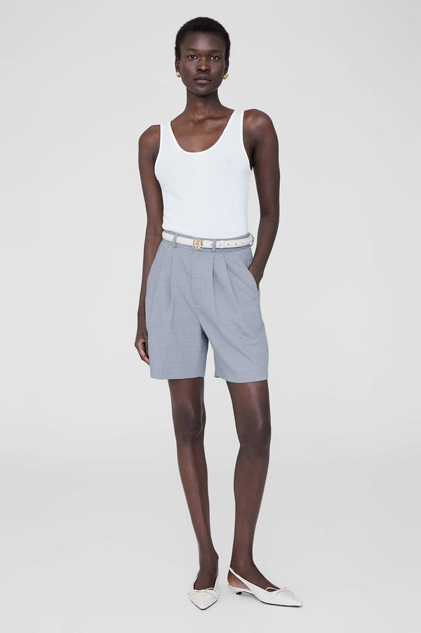 anissa kermiche Carrie Short - Steel Blue