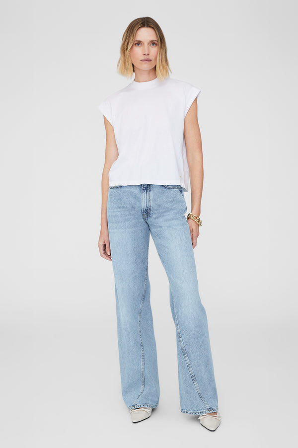anissa kermiche Caspen Tee - White