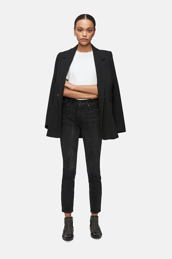 Anissa Kermiche Charlie Boots - Silver Studs