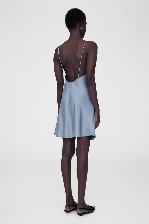 Anissa Kermiche Chloe Mini Dress - Peri Blue