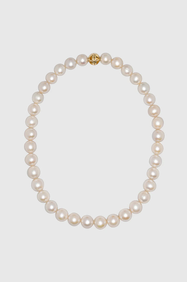 anissa kermiche Classic Pearl Choker - 14k Gold