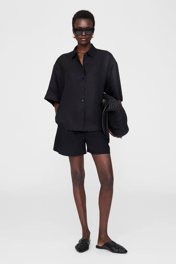 anissa kermiche Coco Shirt - Black