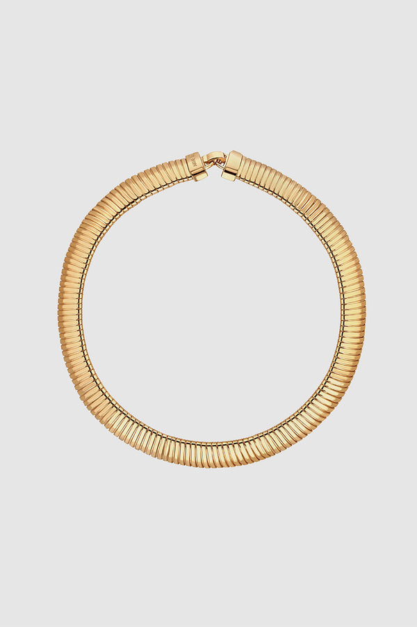 anissa kermiche Coil Chain Necklace - Gold