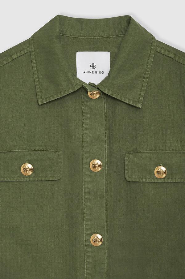 Anissa Kermiche Corey Jacket - Army Green