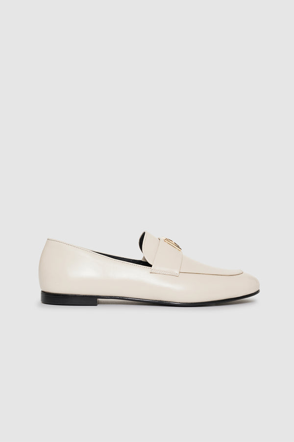 anissa kermiche Corrine Loafers - Bone Monogram
