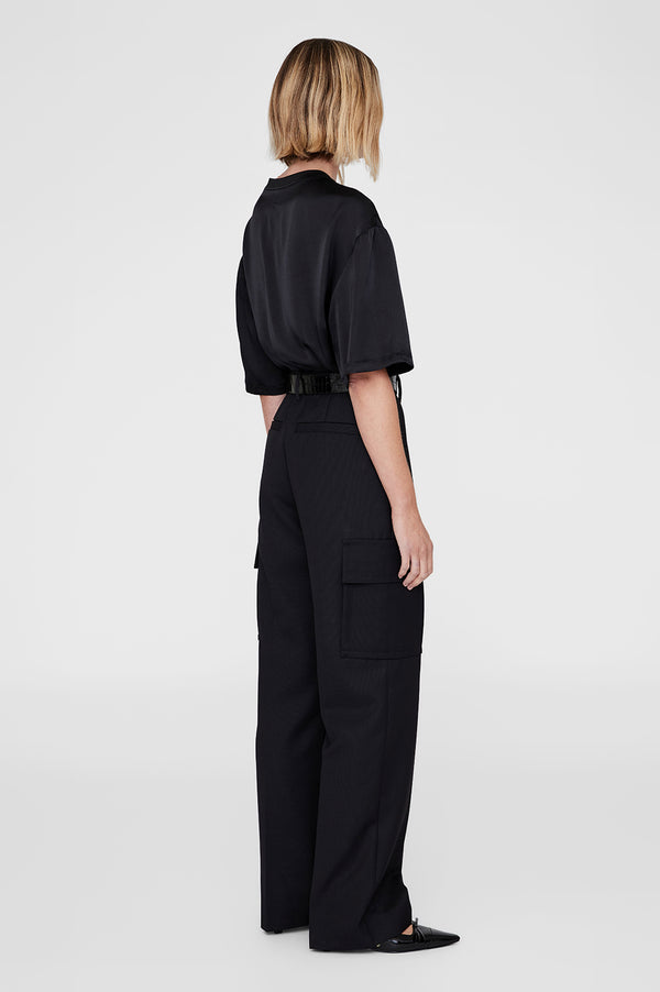 Anissa Kermiche Dayton Cargo Pant - Black