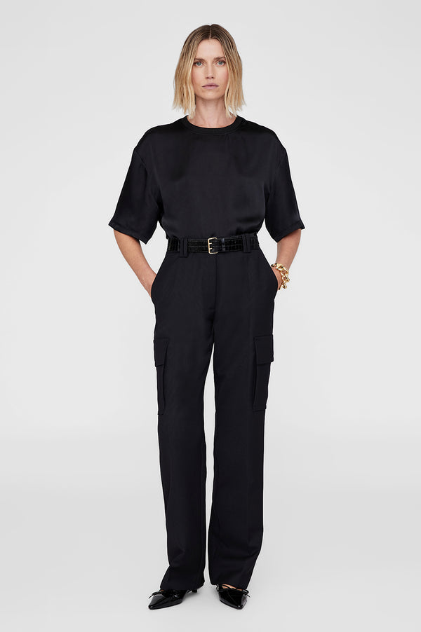 anissa kermiche Dayton Cargo Pant - Black