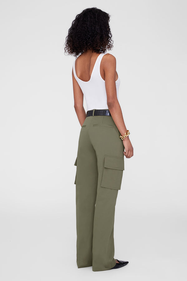 Anissa Kermiche Dayton Cargo Pant - Olive