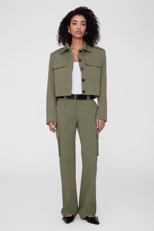 anissa kermiche Dayton Jacket - Olive