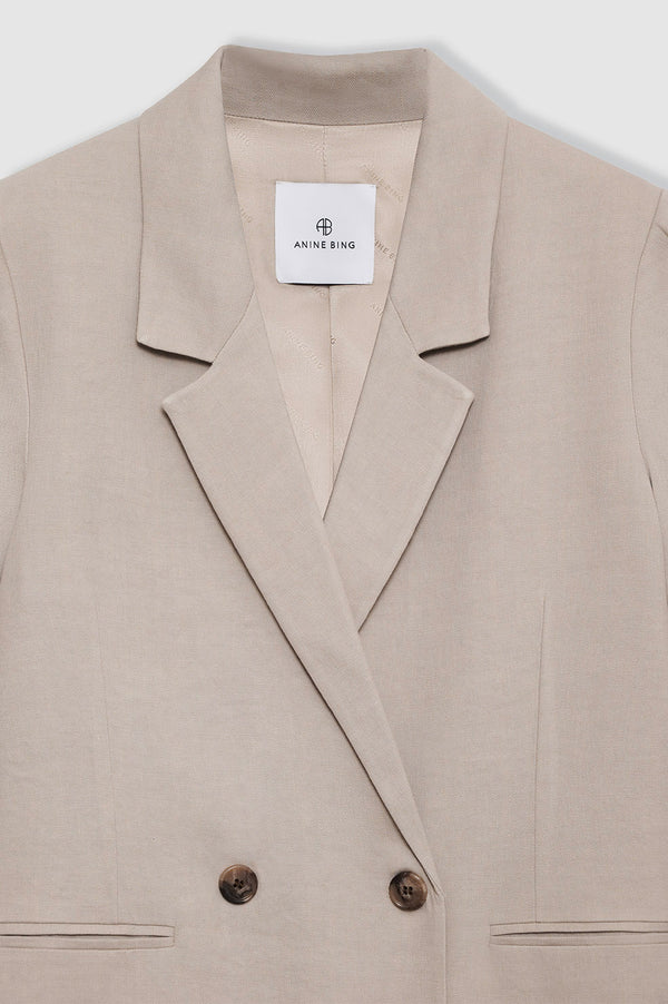 Anissa Kermiche Diana Blazer - Sand