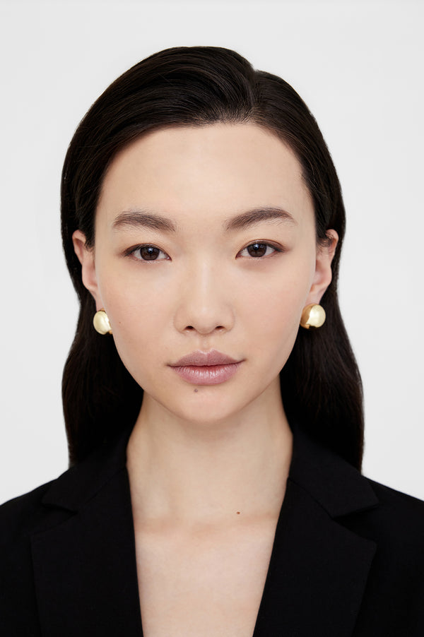 Anissa Kermiche Dome Earrings - Gold