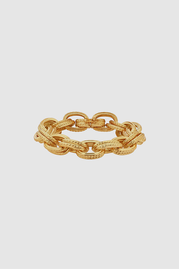 Anissa Kermiche Double Link Chain Bracelet - Gold