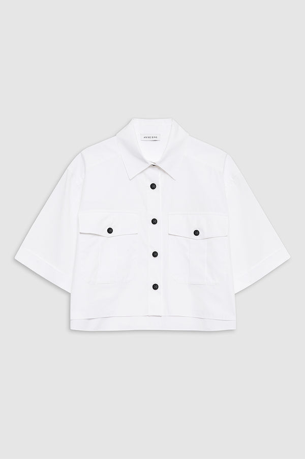 Anissa Kermiche Edith Shirt - White