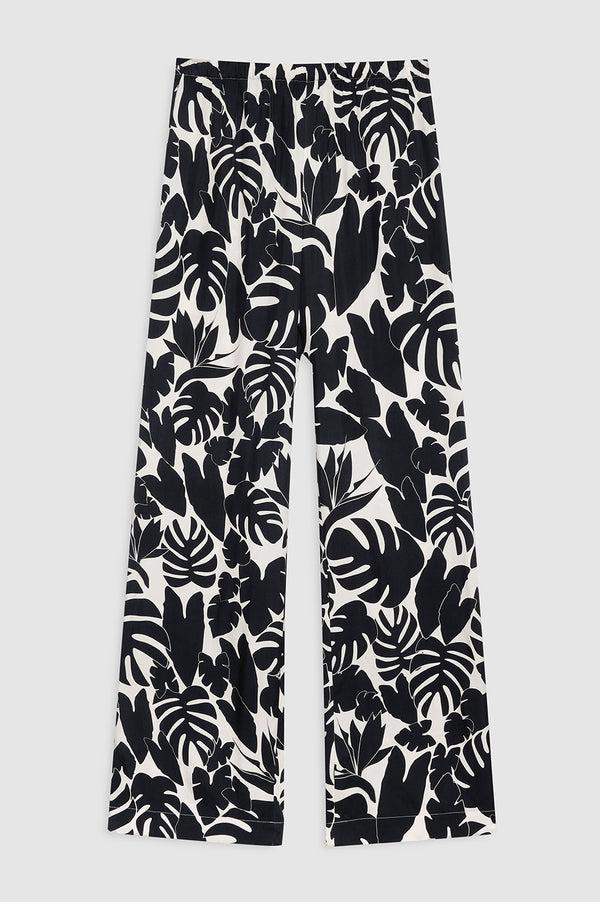 Anissa Kermiche Elain Pant - Black Bird Of Paradise