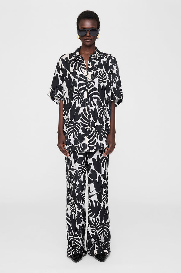 anissa kermiche Elain Pant - Black Bird Of Paradise