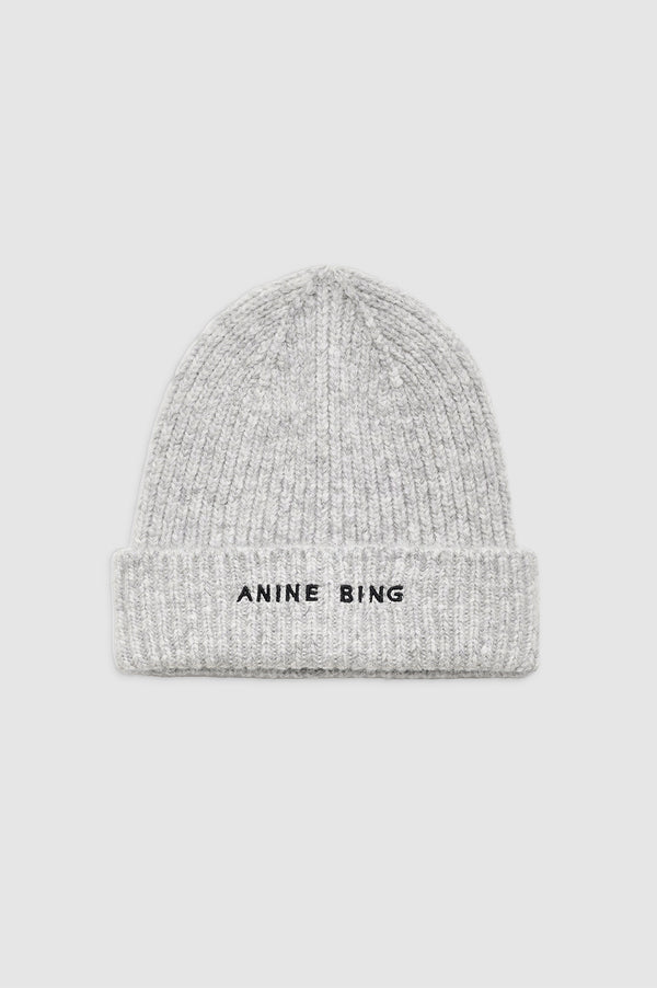 anissa kermiche Elia Beanie - Light Heather Grey