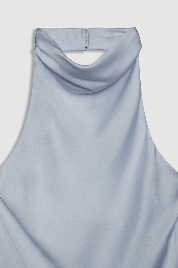 Anissa Kermiche Eliana Dress - Pastel Blue