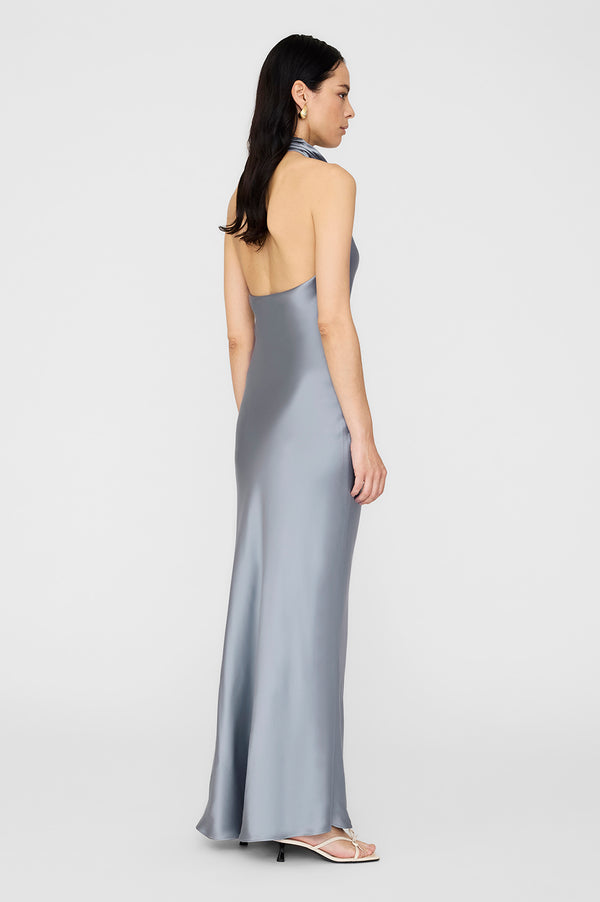 Anissa Kermiche Eliana Dress - Pastel Blue